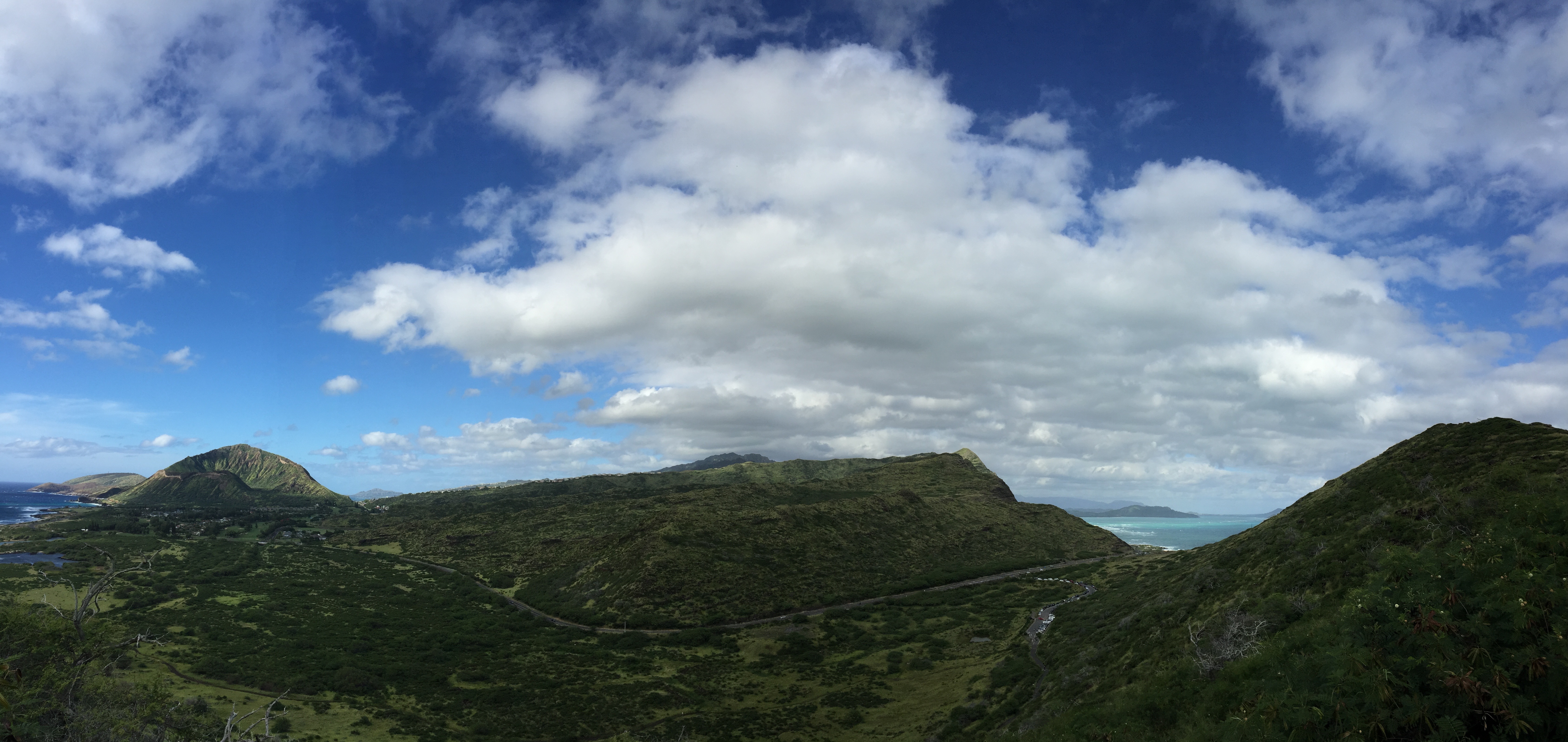 Green mountains