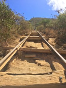 Steps up Koko Head