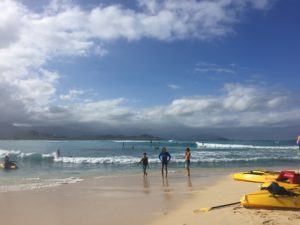 kids surfing