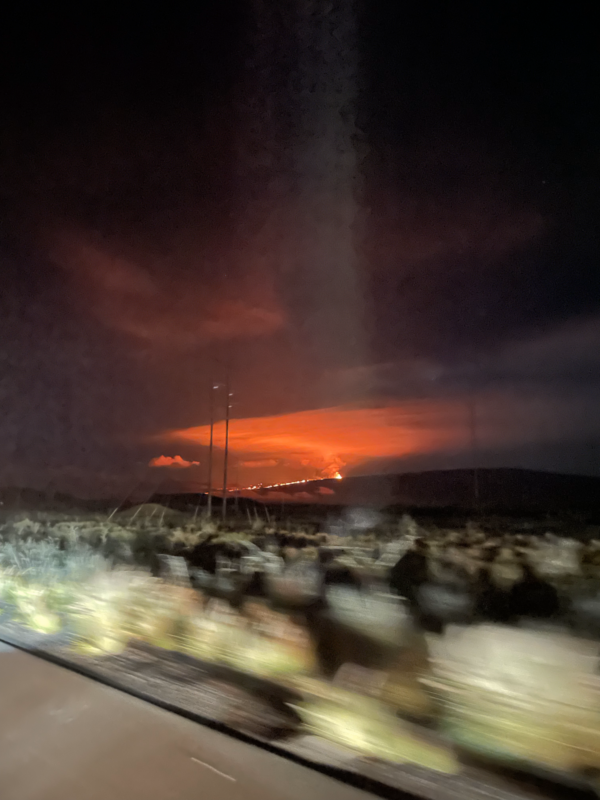 Mauna Kea eruption 2022