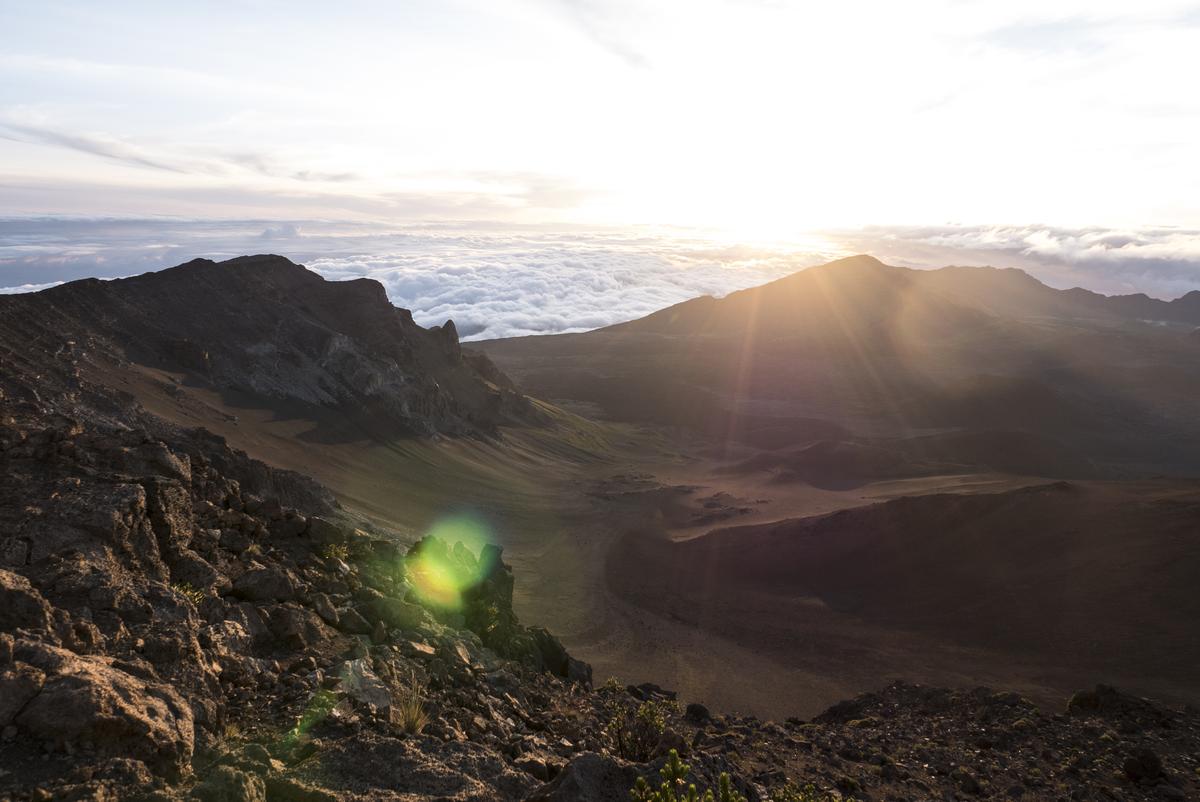 Sunrise over Haleakala