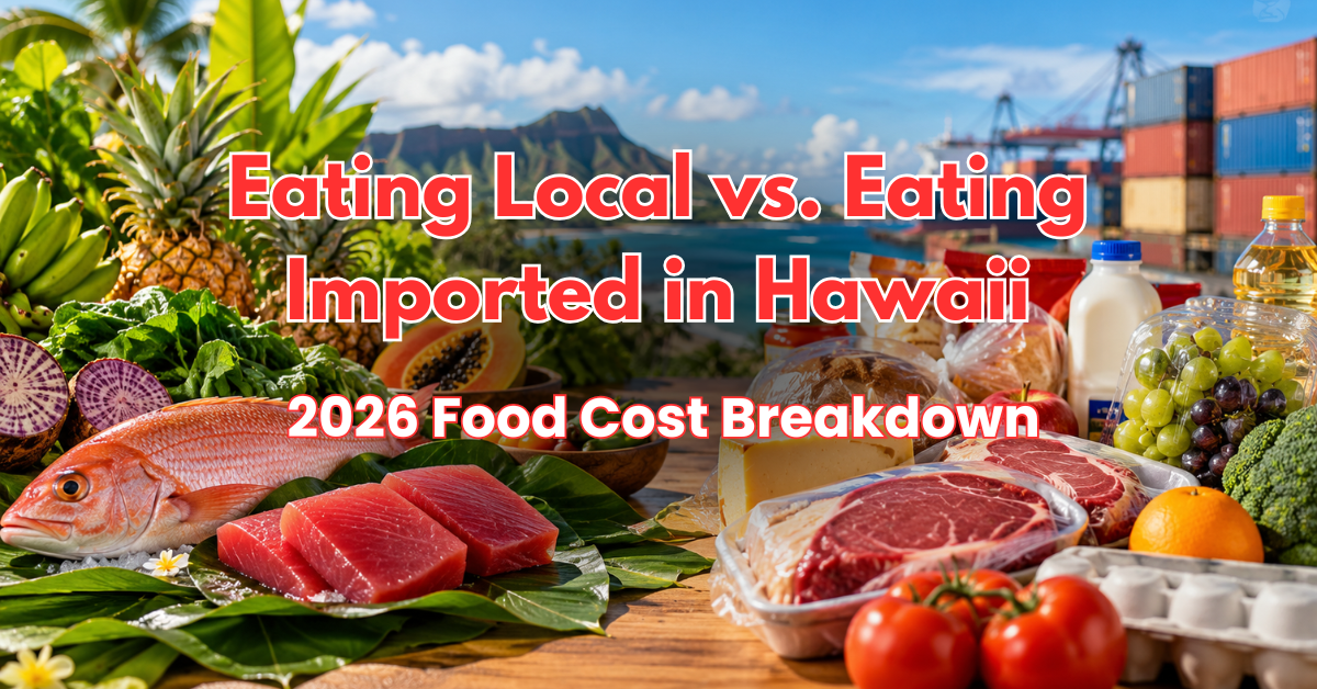 Eating Local vs. Eating Imported in Hawaii.